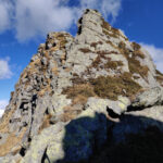 Cima del Sasset vista dal Bocchetto omonimo