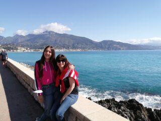 Si parte con vista Menton , Roquebrune ... 