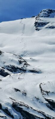 colle ovest della sassiere visto dal bezzi
