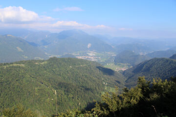 Panorama su Tolmino