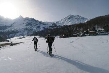 in partenza da Cheneil