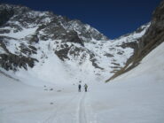 il vallone di salita verso il rifugio Nacamuli...