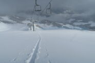 quasi in cima alle piste