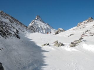 Il corno maggiore. Impressionante il confronto con la foto simile della gita dell'8 maggio 2021