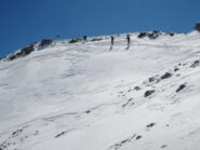 In vetta sci ai piedi