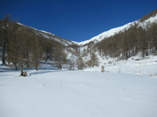 Il vallone x il Colle del Vescovo