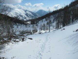 Il vallone dal colle