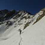 Verso la casermetta del Barbacana.