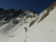 Verso la casermetta del Barbacana.
