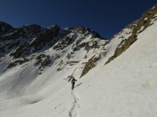 Verso la casermetta del Barbacana.