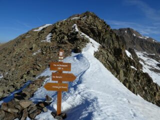Passo di Barbacana, questo oltre la dorsale percorsa per raggiungere l'imbocco del canale.