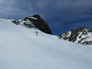 Neve stupenda in alto.