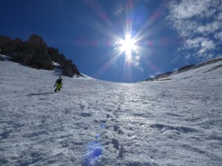 In arrivo al colletto q. 2600.