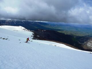 In vista della faggeta del ripello.