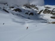 Neve primaverile da metà discesa.