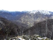 Panorama dalla vetta verso la Valle centrale.