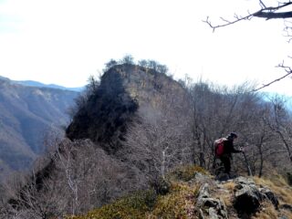 Cima della Gavosa dalla dorsale dopo la Sella dell'Oca.