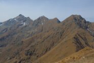 Infilata di cime fino al Colombo