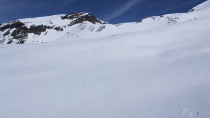 Dopo la breve discesa si ripella