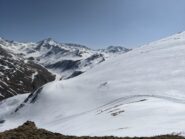 Scendendo verso la Valfredda 