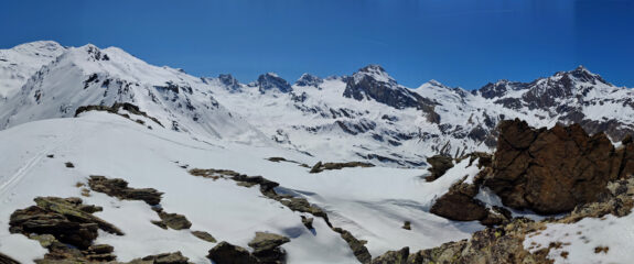 Spettacolo sull'alta val di Rhemes