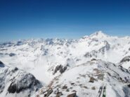 Panorama di vetta dal Rosa all'Arbola