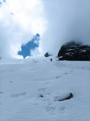 quasi in fondo al ghiacciaio del tarija