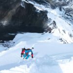 Gli ultimi metri prima della cima