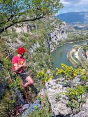 panorama dall'alto visto dall'ultima sosta