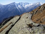 Lama caratteristica di questa cima.