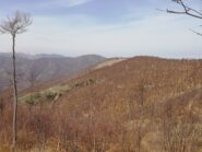 Bric dei Sandri dal traverso per la Colla di Casotto 