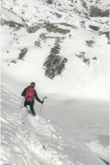 Ingresso pendio ripido