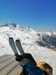 Mont Tailland e Pic St Andree dalla cima Razis