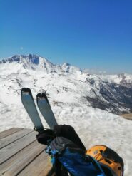 Mont Tailland e Pic St Andree dalla cima Razis
