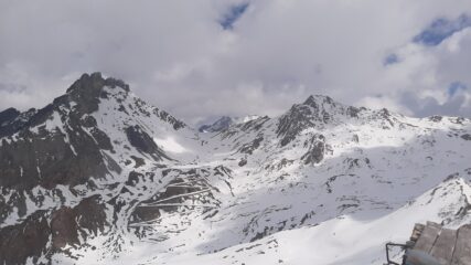 Rognosa d'Etiache, Colle del Sommeiller, Punta Sommeiller