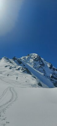 Deposito sci e la piccola cresta finale
Ormelune 3278