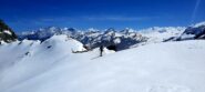 Arrivo in dorsale poco sopra il rifugio