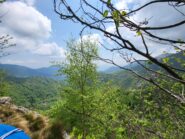 Panorama dalla 3 sosta