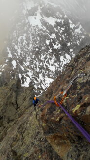 sempre sul quarto salto con le nebbie gia' in agguato..