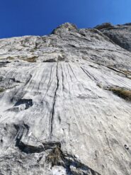 L’attacco della via