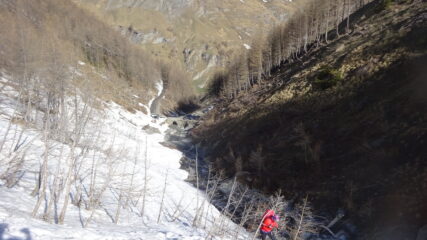 Ponte sul Rio Almiane e parte iniziale della gorgia