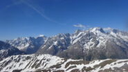 Il panorama nella parte alta della salita !
