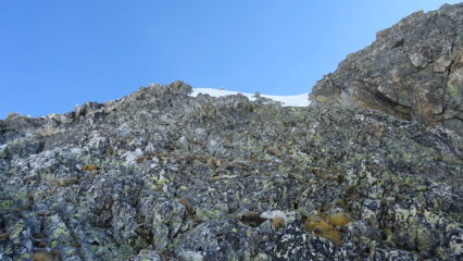 Ultime roccette per la cima