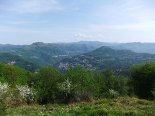 Panorama dalla dorsale del Costa Lione