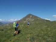 sul costone verso il Galero