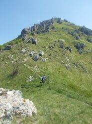 il versante di discesa 