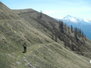 il tratto finale per la panoramica cima della Croce di San Giuseppe