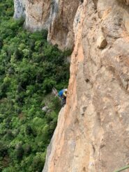 Partenza da sosta S3 (scomoda) 