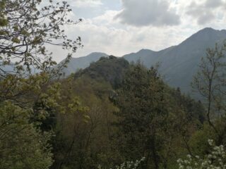 Cappella dell'Incoronata dal sentiero verso il Colle dei Colli