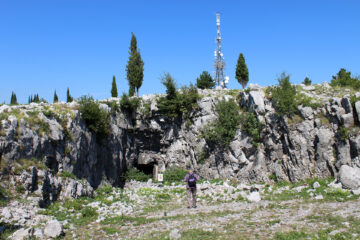 Postazioni di artiglieria pesante su Cima 3